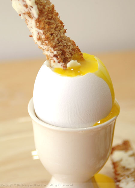 Boiled Egg And Toast Soldiers.