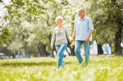 Old couple longevity