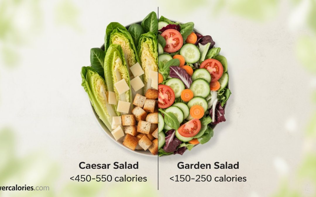Salad Bar Danger: Caesar vs. Garden Salad – Which Is Really Healthier?
