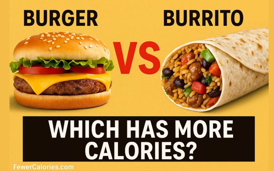 Burger vs. Burrito – Which Has More Calories?
