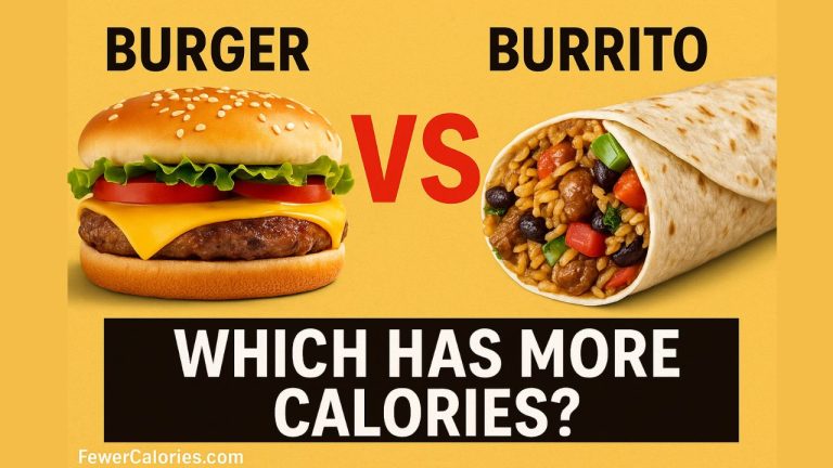 Burger vs. Burrito: Which Has More Calories?