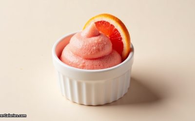 Frozen Blood Orange Mousse