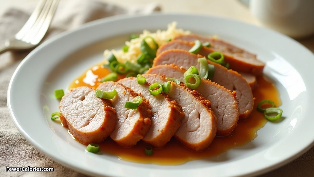 Ginger and Apricot Pork Tenderloin