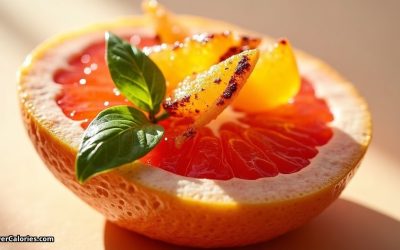 Gratin of Pink Grapefruit and Orange