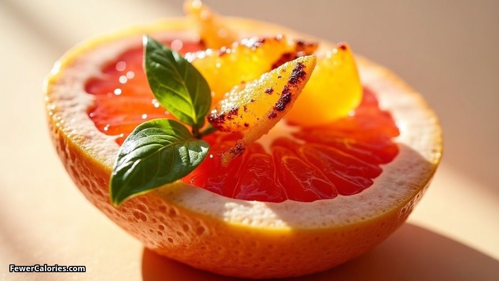 Gratin of Pink Grapefruit and Orange