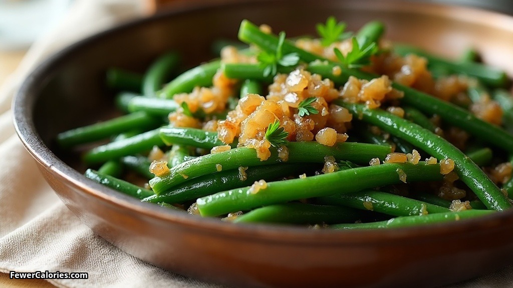 Green Bean Saute with Onions