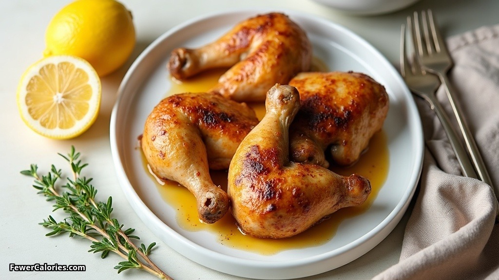 Lemon-Basted Roast Chicken
