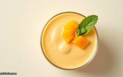 Mango and Whisky Mousse