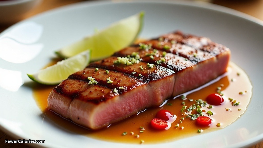 Marinated Griddle Tuna