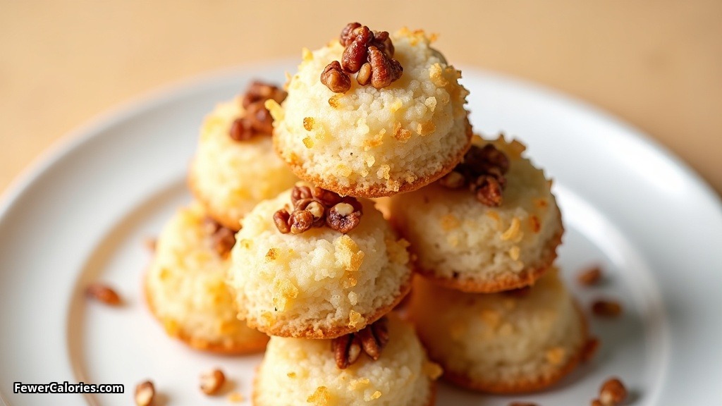 Pecan Orange Macaroons
