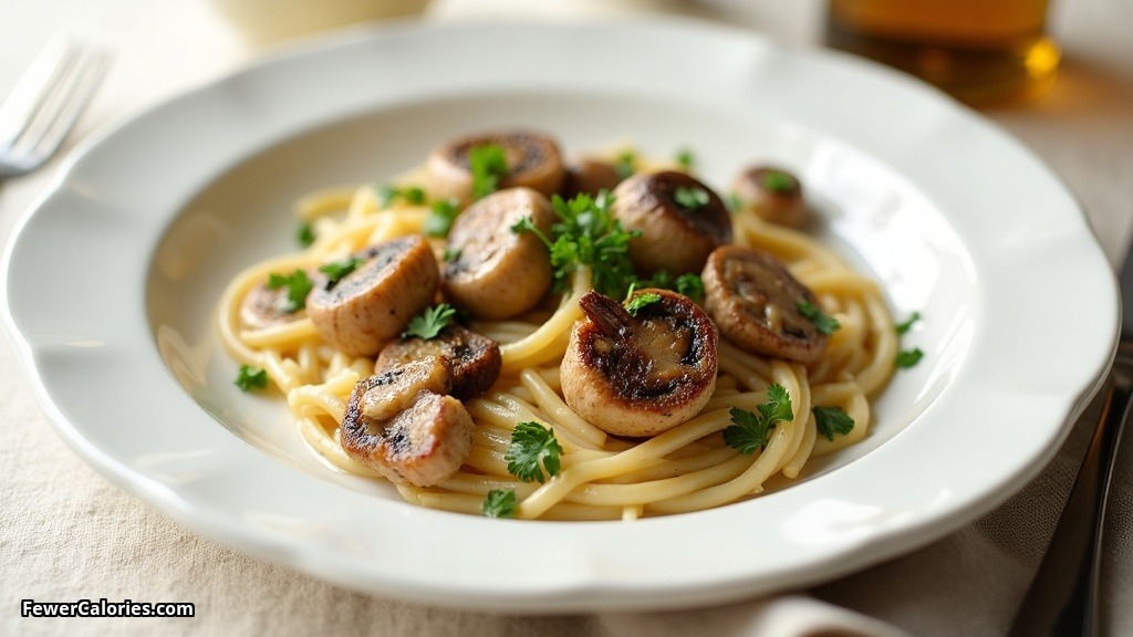 Porcini Mushrooms in White Wine Sauce