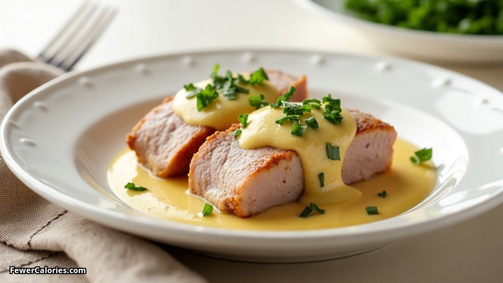 Pork Loin with Mustard Sauce