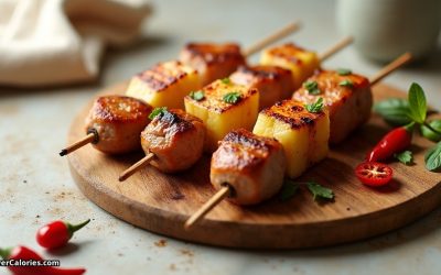 Pork and Pineapple Kebabs