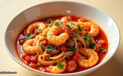 Prawn and Mushroom Pasta
