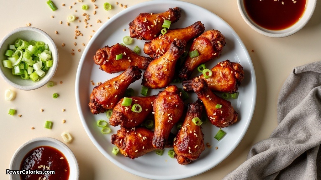 Soy and Sesame Chicken Wings