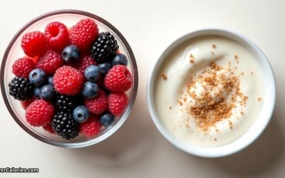 Compote of Summer Fruits with Vanilla Yogurt