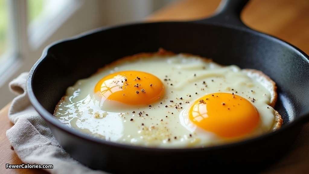 Sunny-Side Up and Over Easy Eggs