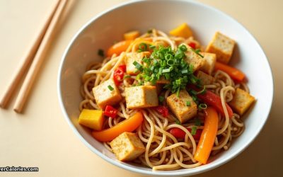 Tofu Noodle Stir-Fry