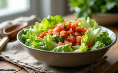 Tossed Salad with Tomato Dressing