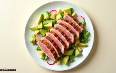 Fresh Tuna and Avocado Salad