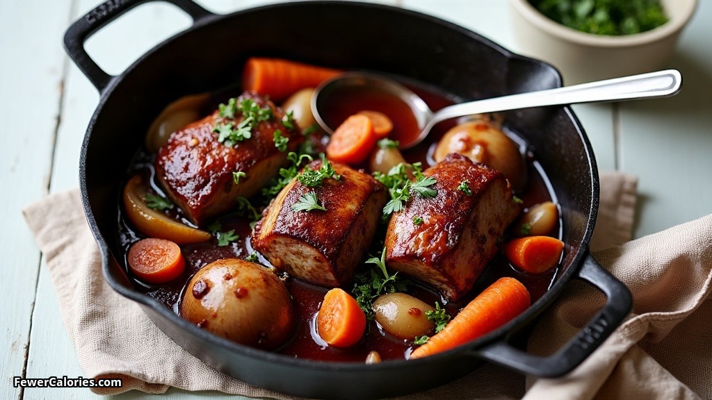 Duck in Red Wine