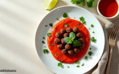 Mexican Bean Bites with Red Pepper Sauce